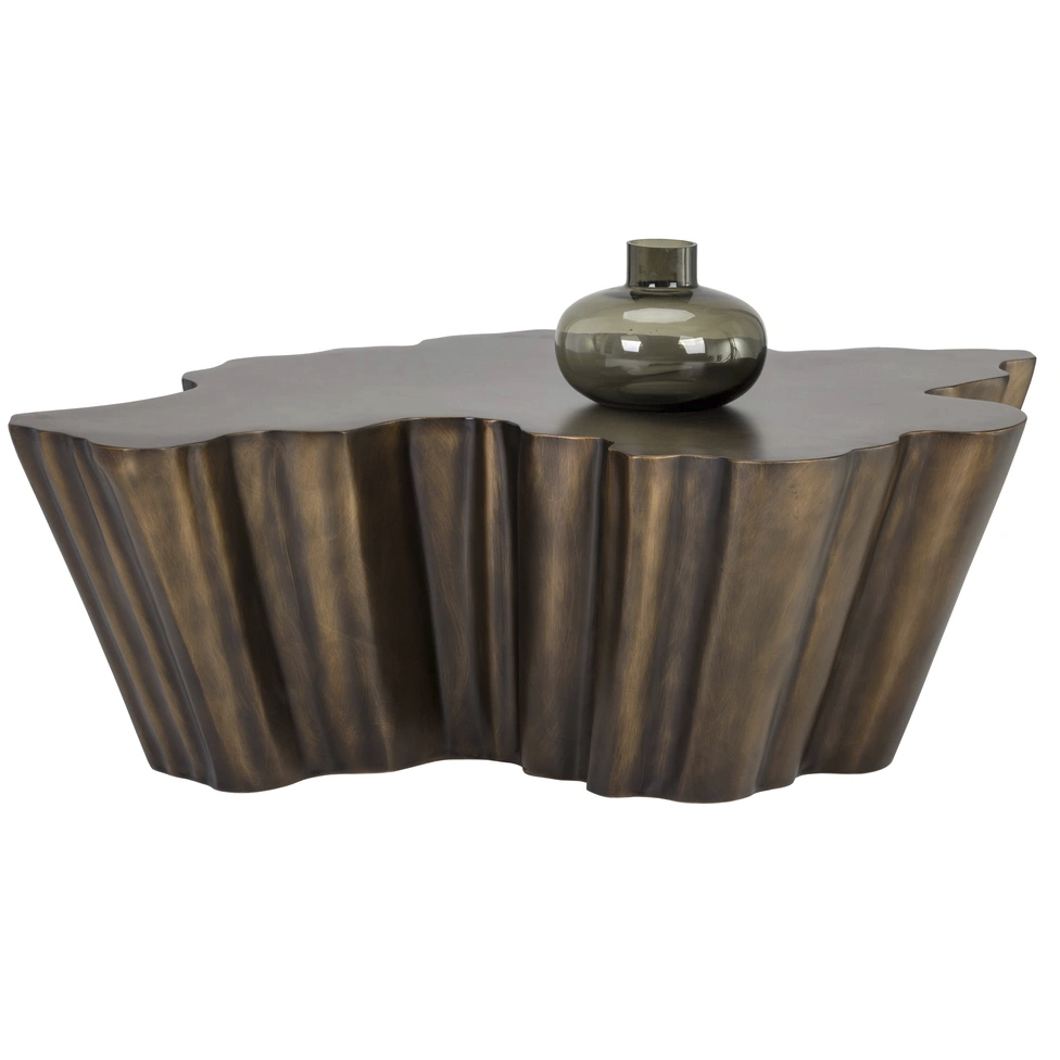 Lynx 47.25 X 33.75 inch Antique Bronze Coffee Table